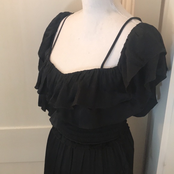 Ulla Johnson cold shoulder ruffle gown - Picture 10 of 14
